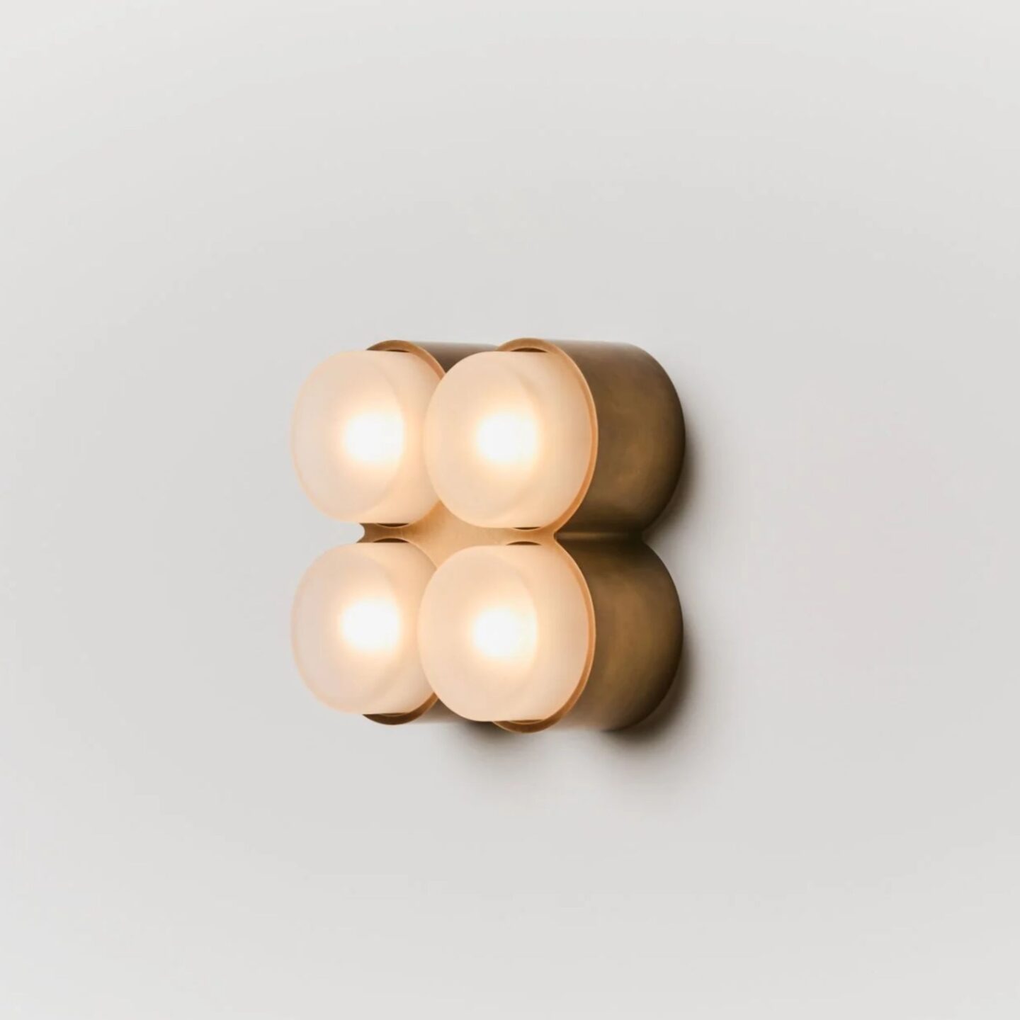 Rider Brut Quad Hand Brushed Brass